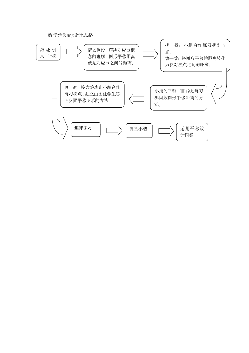 人教版 四年级数学下册7.2平移 导学 教案.doc第3页