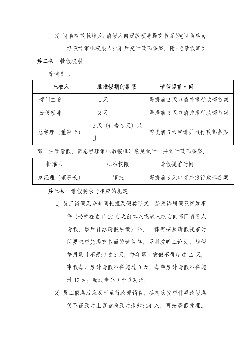 公司考勤管理制度.docx第4页