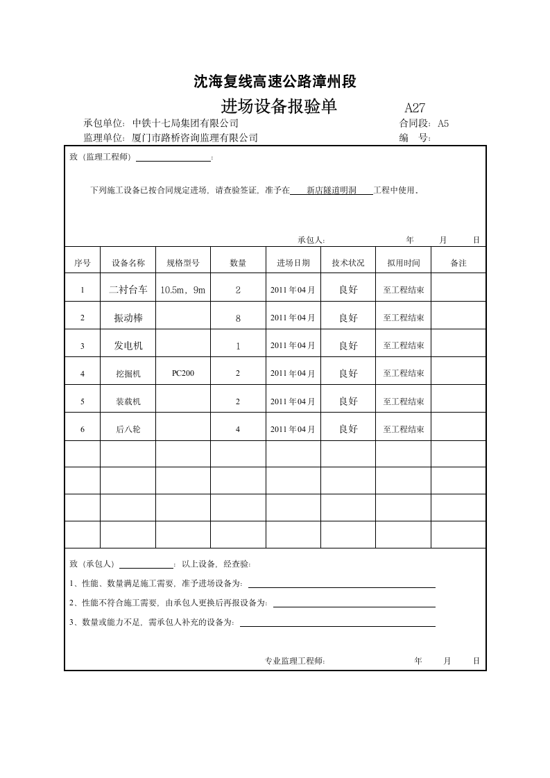 隧道明洞分部开工报告.doc第3页