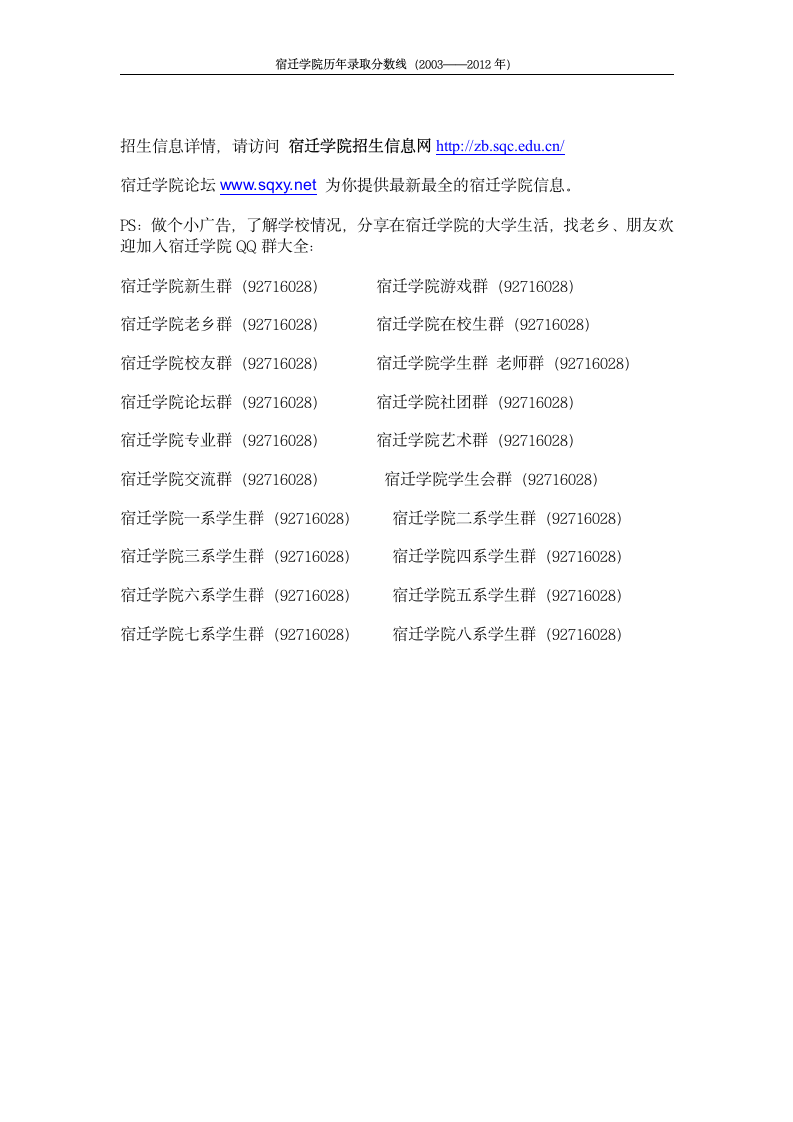 宿迁学院(有关高校联建宿迁学院计划)历年招生专业录取分数线(最新)第16页