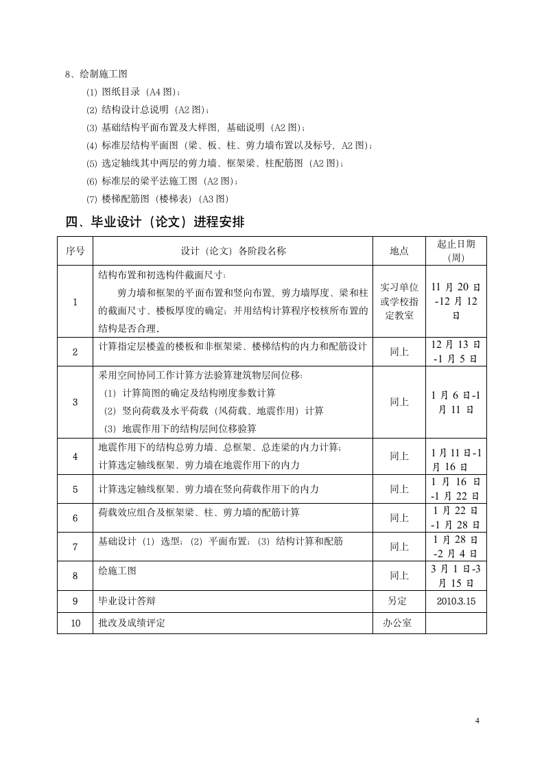 广东工业大学华立学院本科生毕业设计(论文)任务书第4页