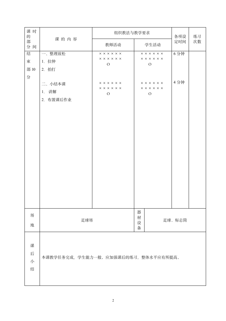 天津体育学院·教学教案第2页