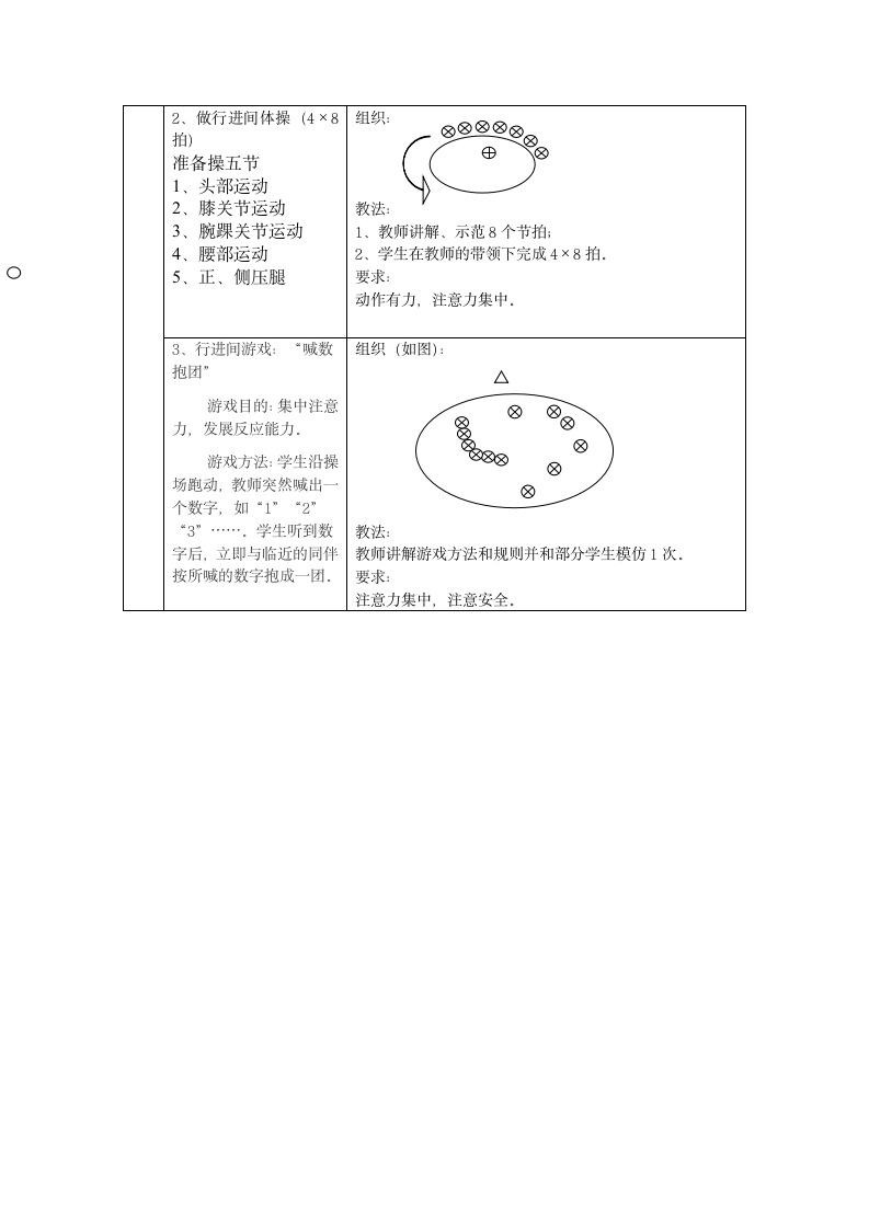 六年级体育教案 -原地推铅球 全国通用.doc第2页