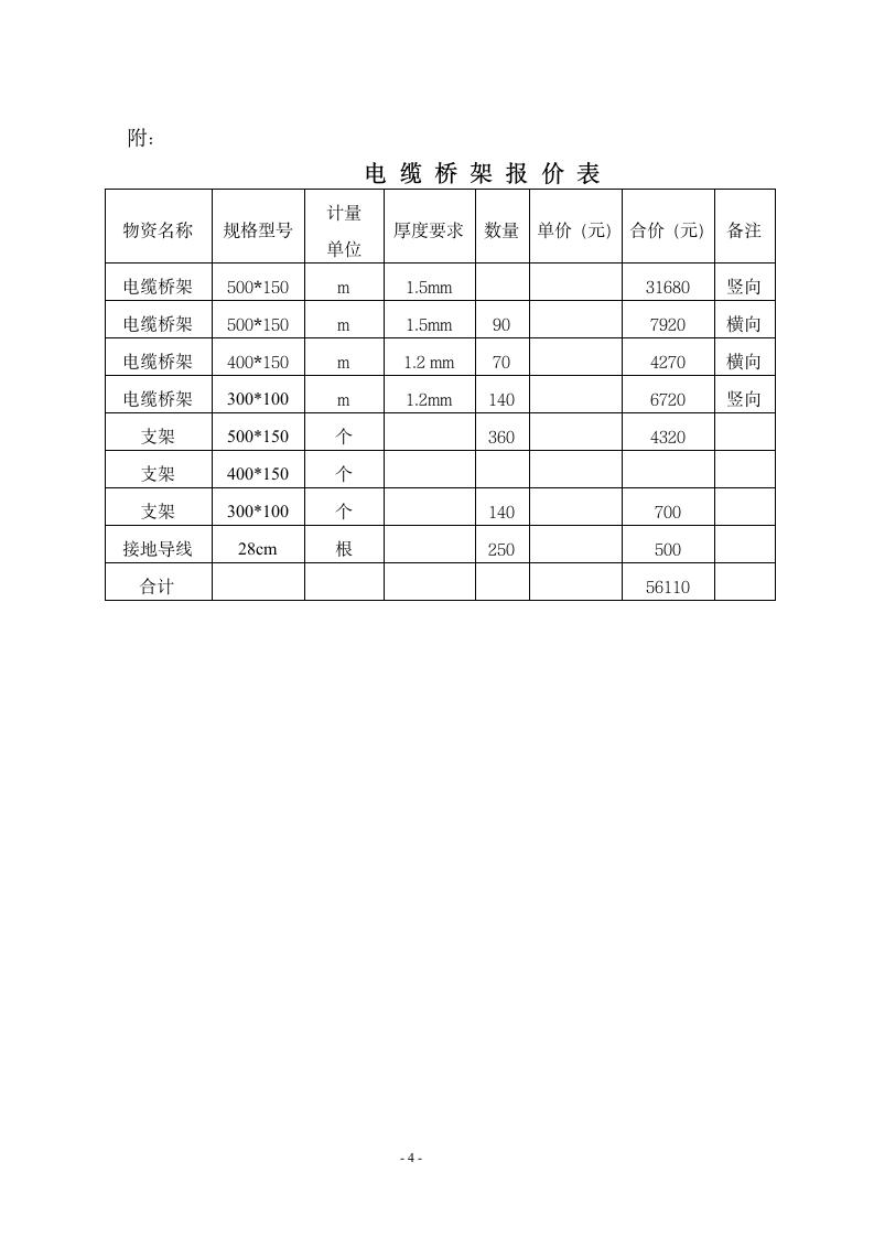 某电缆桥架施工合同.doc第4页