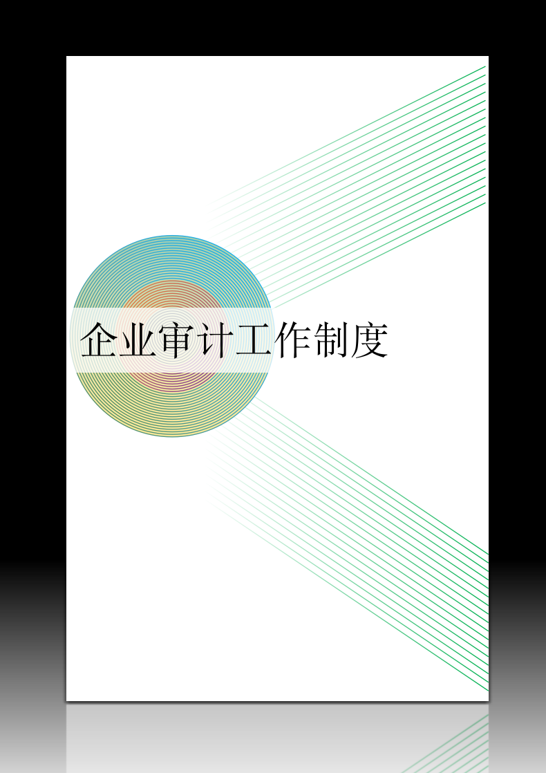 企业审计工作制度.docx第1页