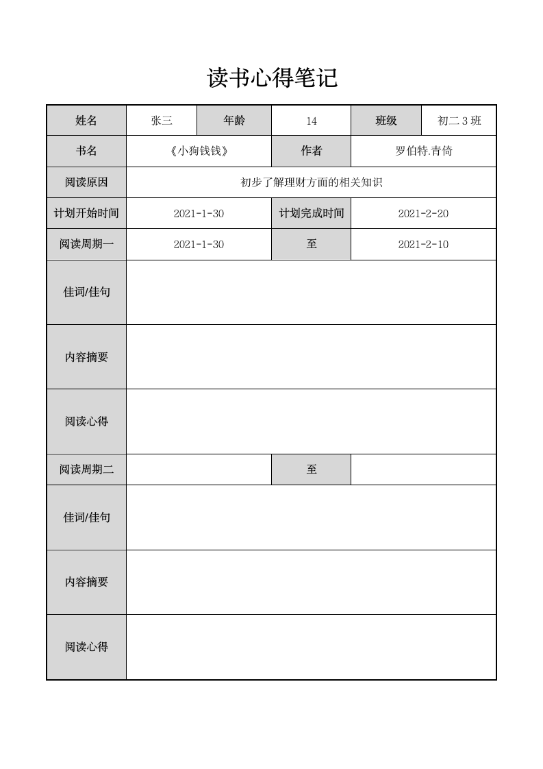 读书心得笔记.docx第1页