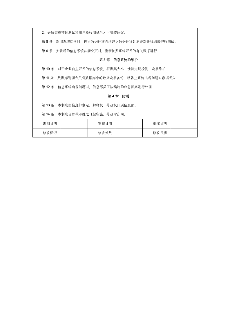 信息系统开发、变更与维护管理制度.doc第2页