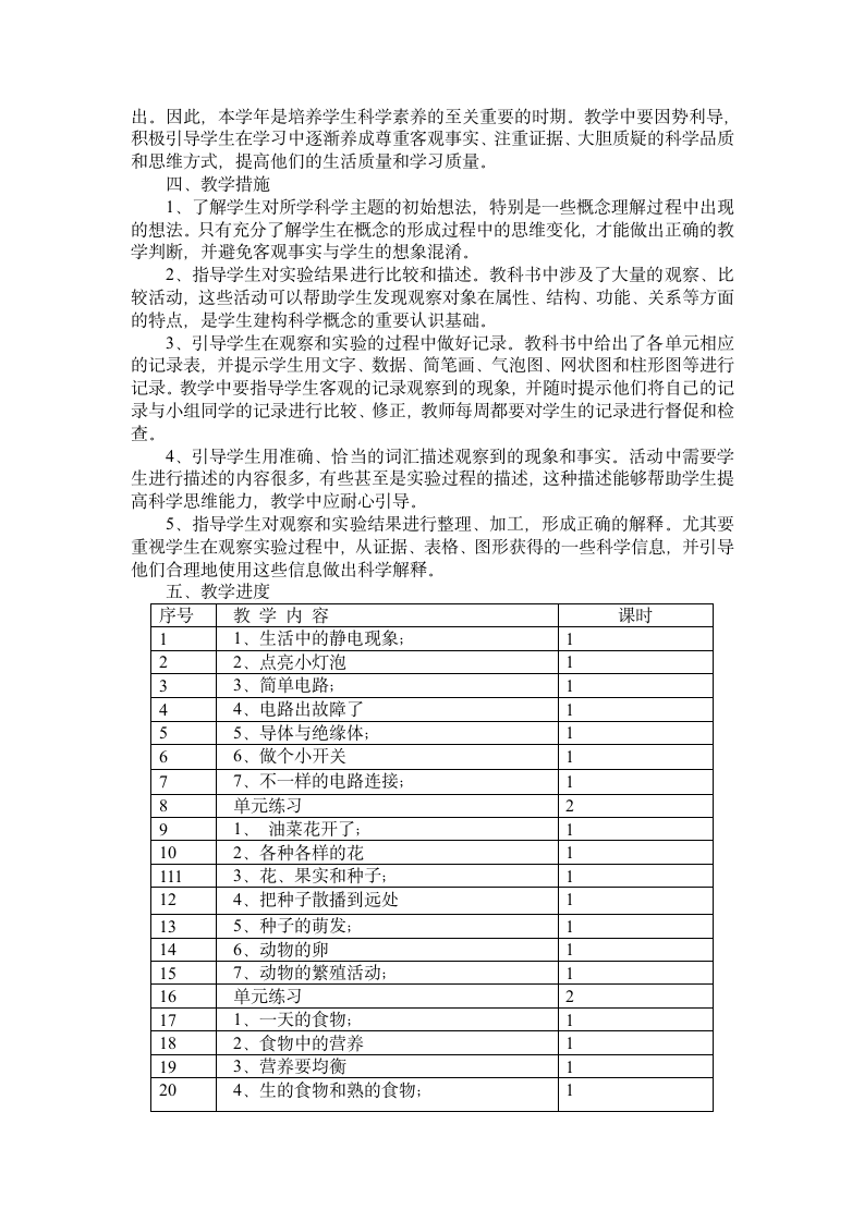 教科版四年级下册教学计划.doc第2页