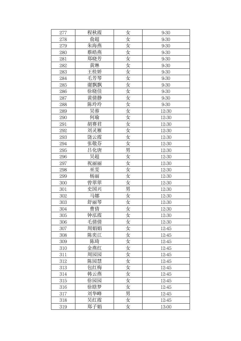 15年3月普通话考试时间安排第8页