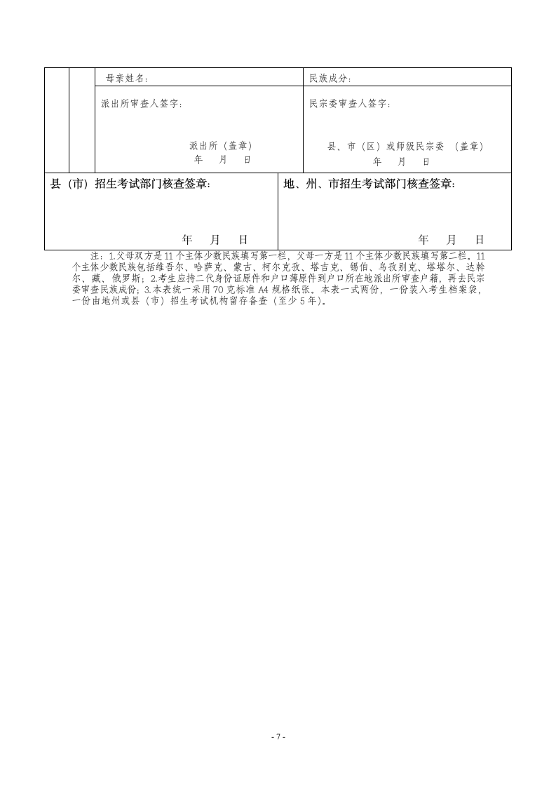 2018年高考报名资格审核的通知第7页