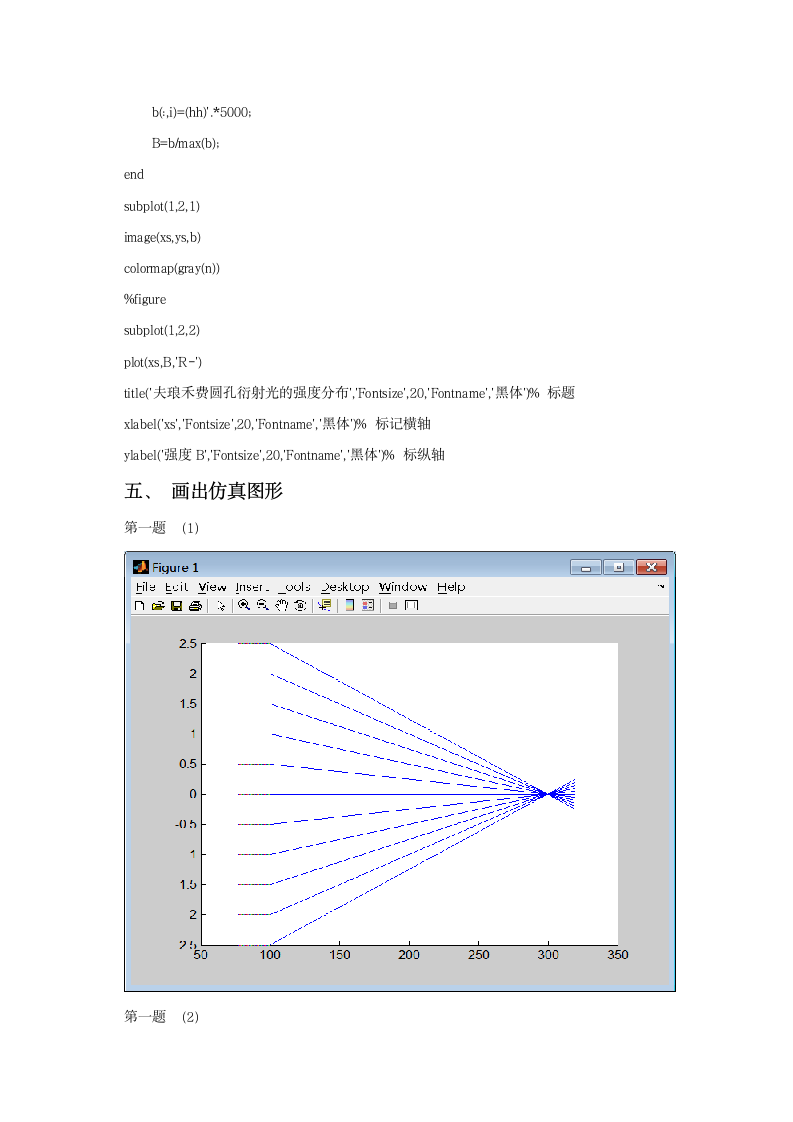 西安邮电大学matlab仿真报告第13页