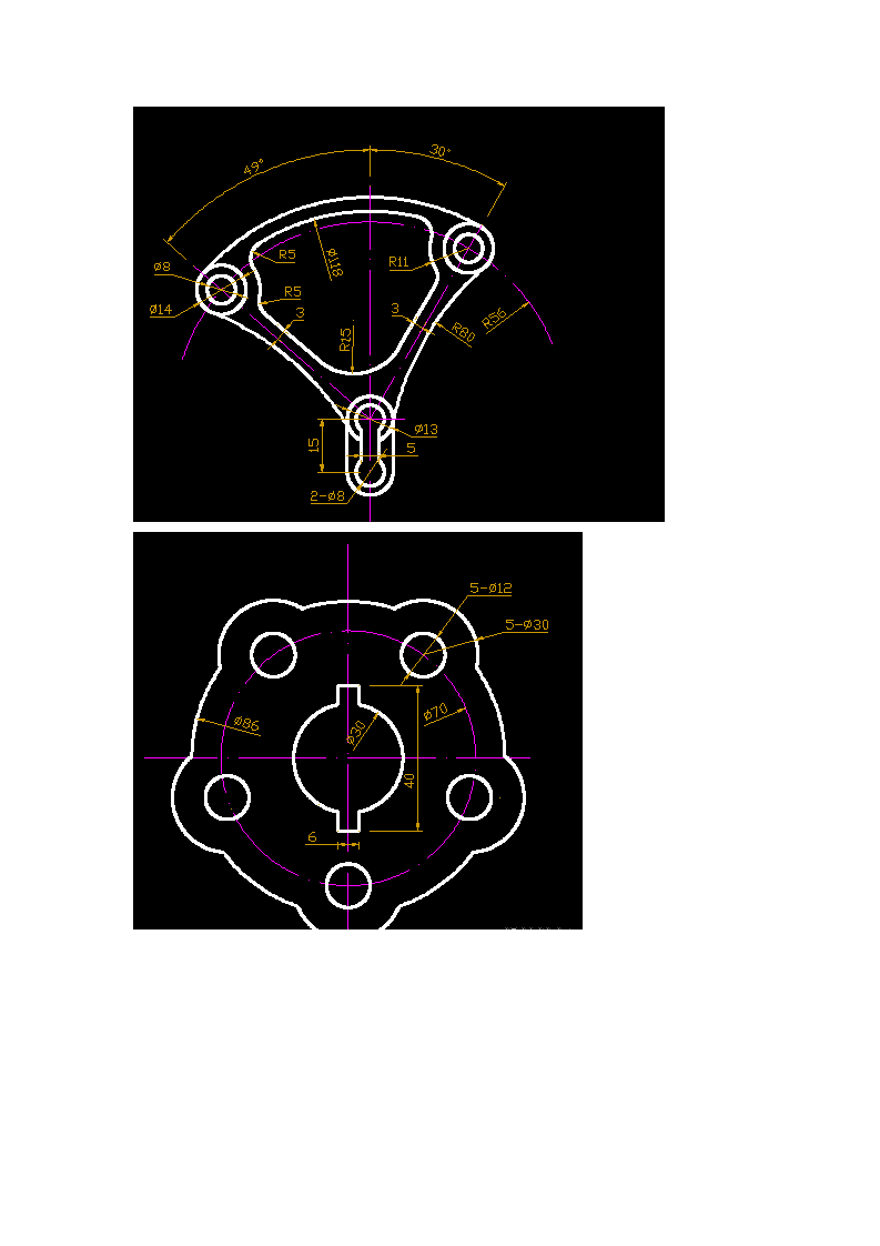 CAD机械练习图.docx第5页