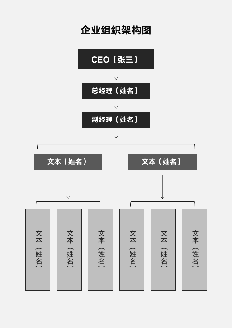 企业组织架构图.docx