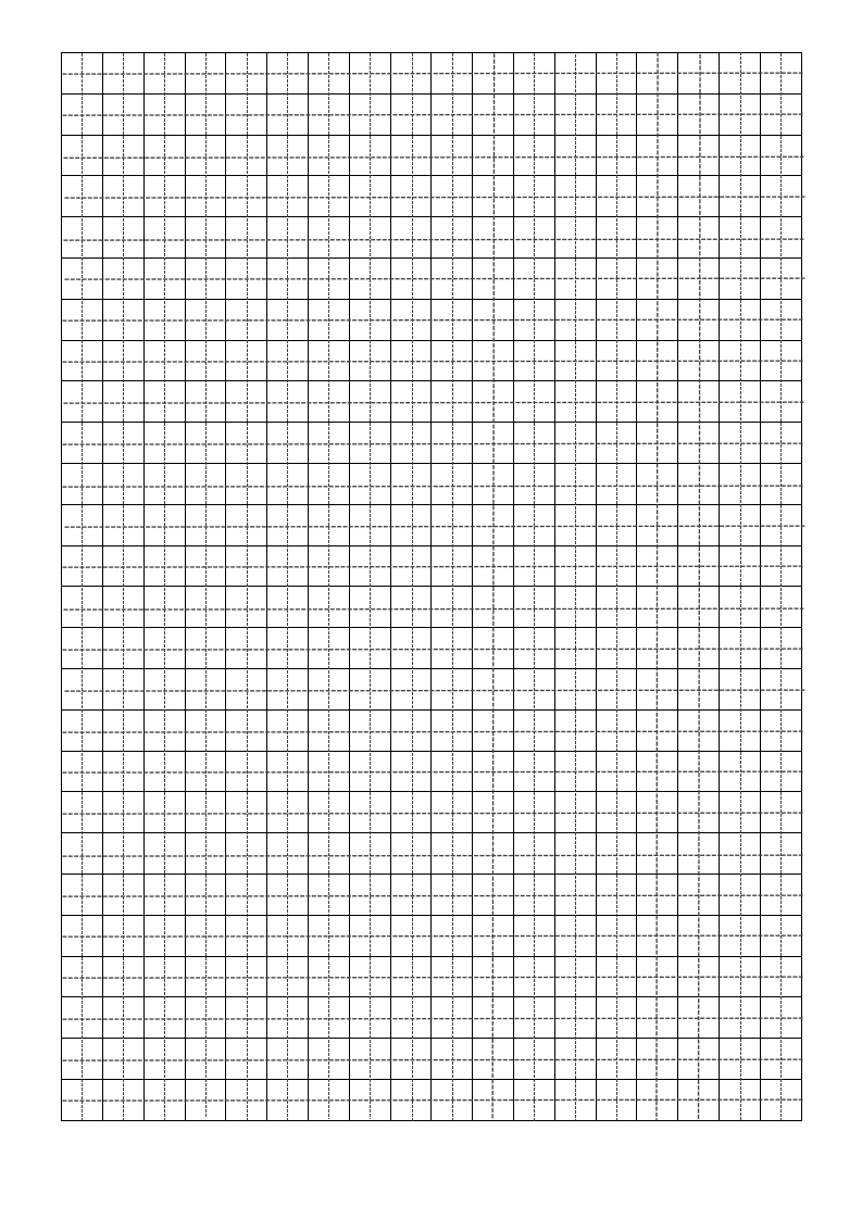 简约标准版田字格练字格.docx