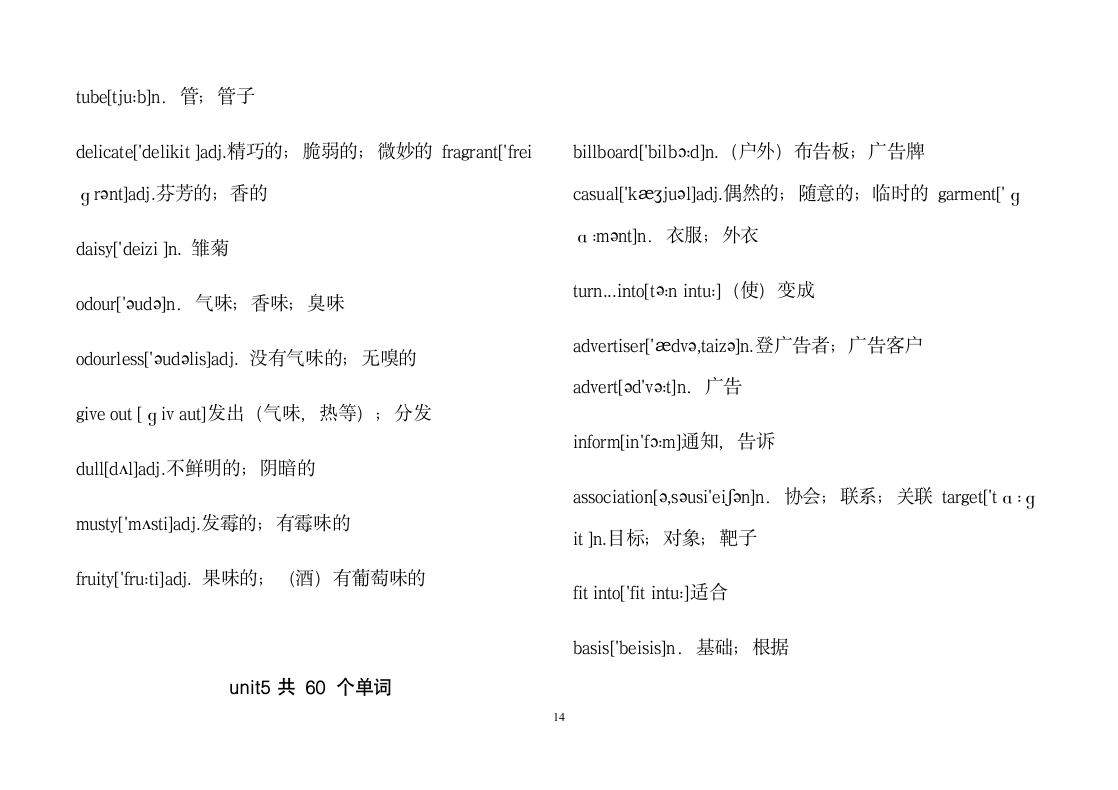 高中英语选修9词汇表.doc第14页