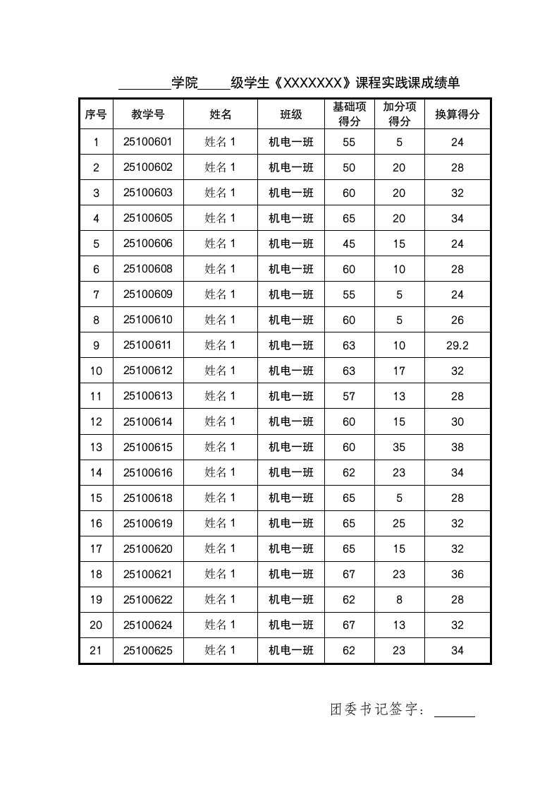 大学课程实践成绩单.docx第1页