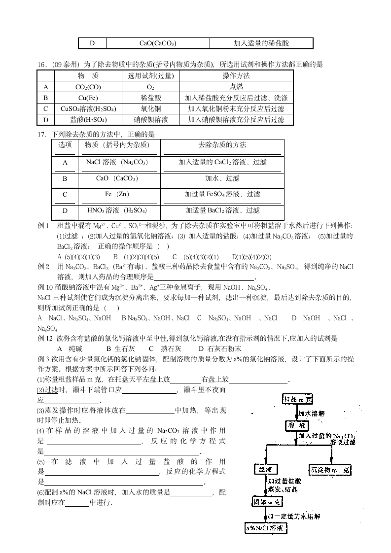 除杂质知识点.doc第2页