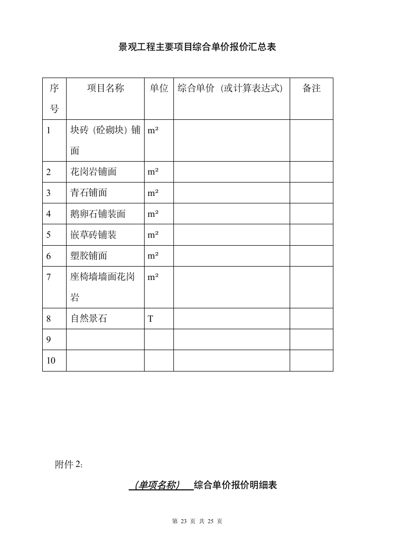 小区景观绿化工程招标文件.doc第23页