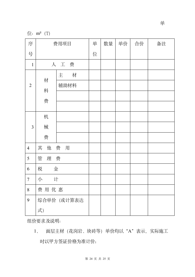 小区景观绿化工程招标文件.doc第24页