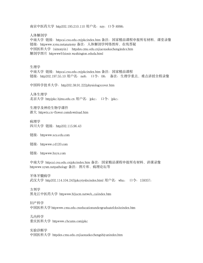 查医学信息的一些网站第4页