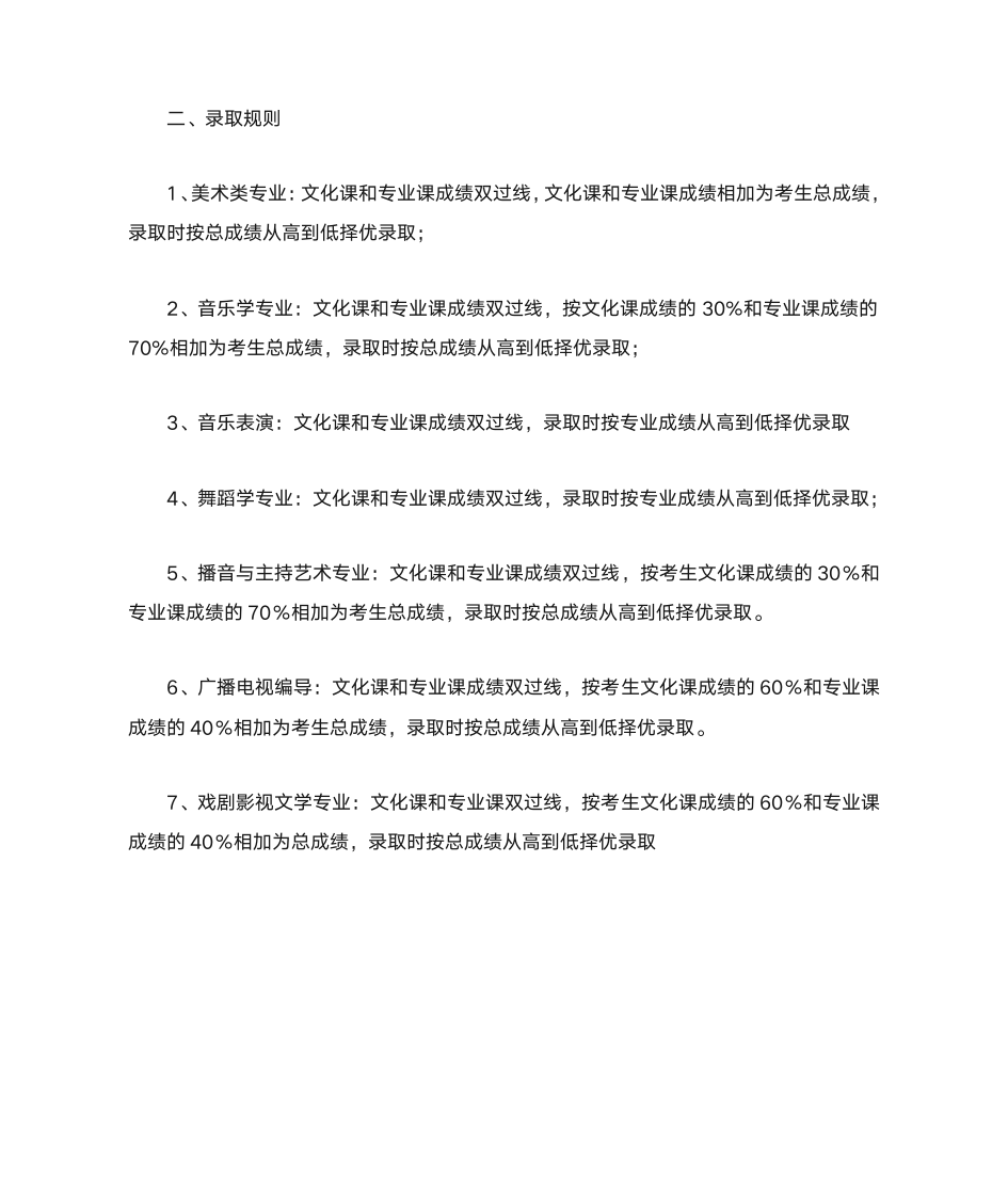 信阳师范学院编导招生分数第2页