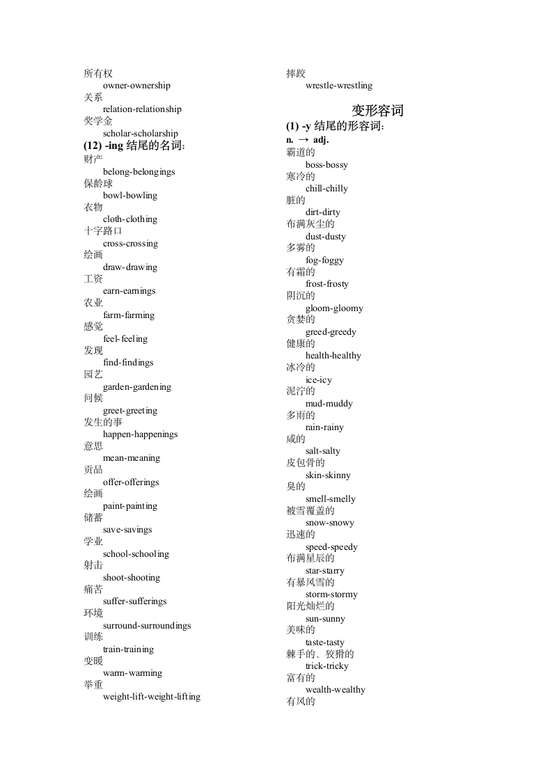 2022年中考英语词汇前缀和后缀总结.doc第7页