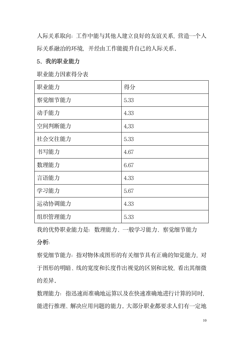 法学专业学生职业规划.docx第10页