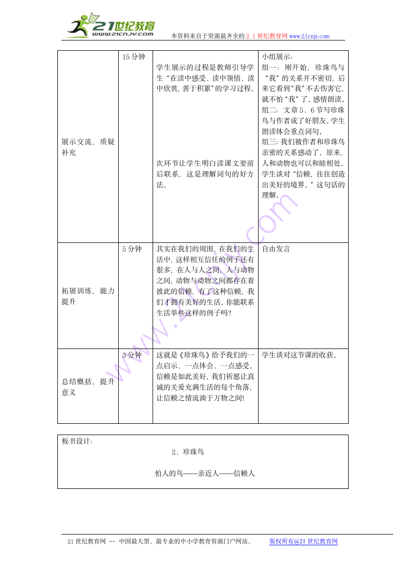 《珍珠鸟》导学案.doc第3页