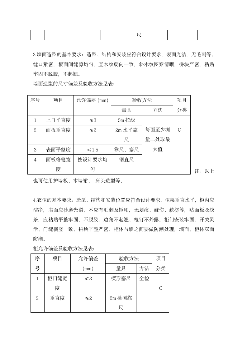 家装验收标准-全面详细.doc第7页