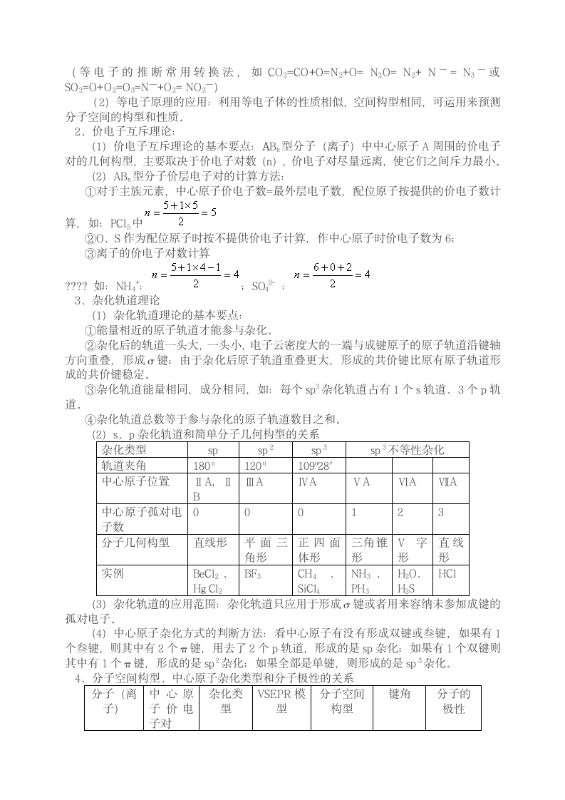 高中化学知识点物构.docx第7页