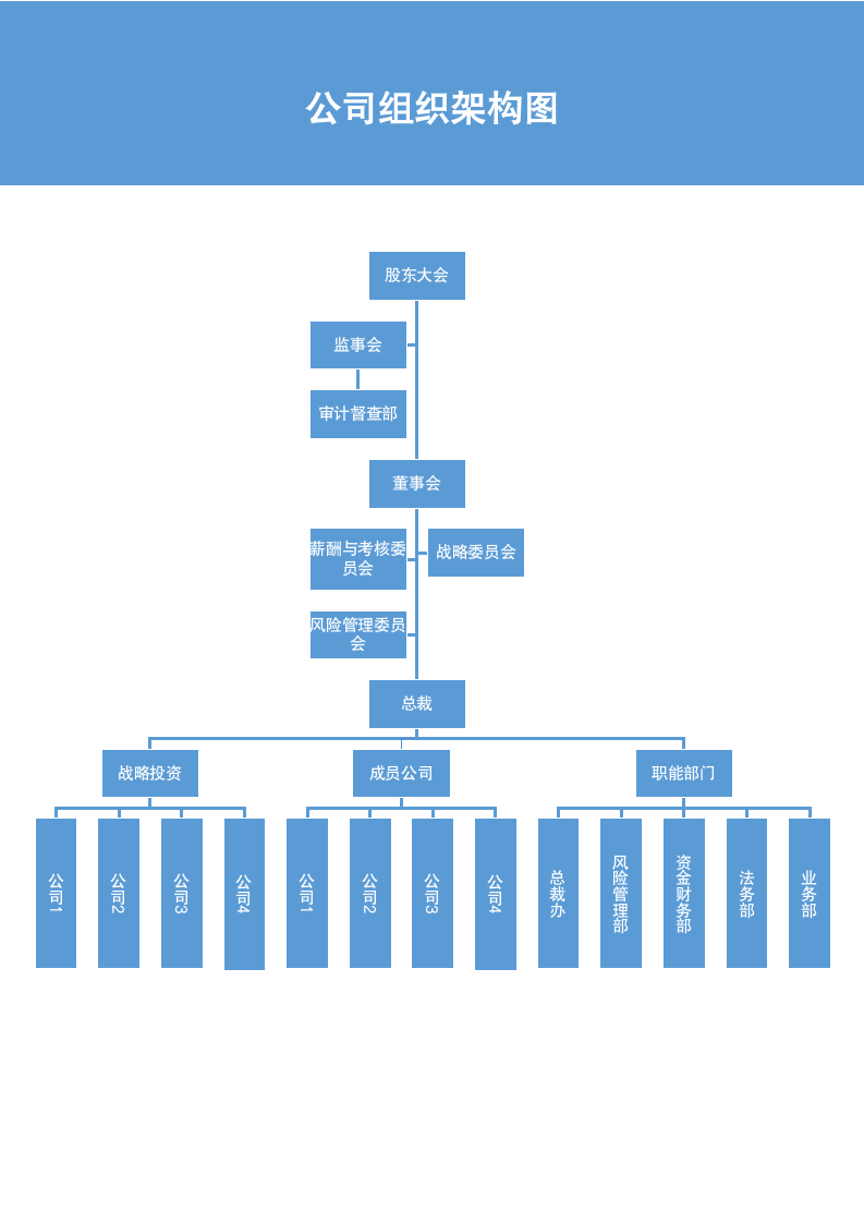 公司组织架构图.docx