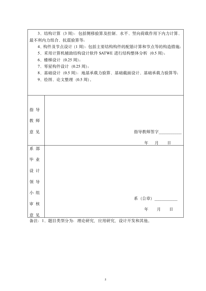 绵阳市综合办公楼毕业设计开题报告.doc第5页