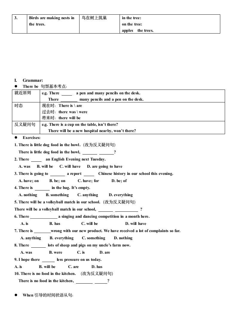 Module 2 My Neighborhood Unit 6 词汇表格详细整理.doc第5页