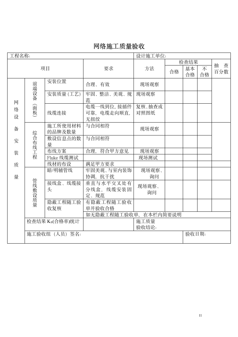 弱电工程验收报告.doc第11页