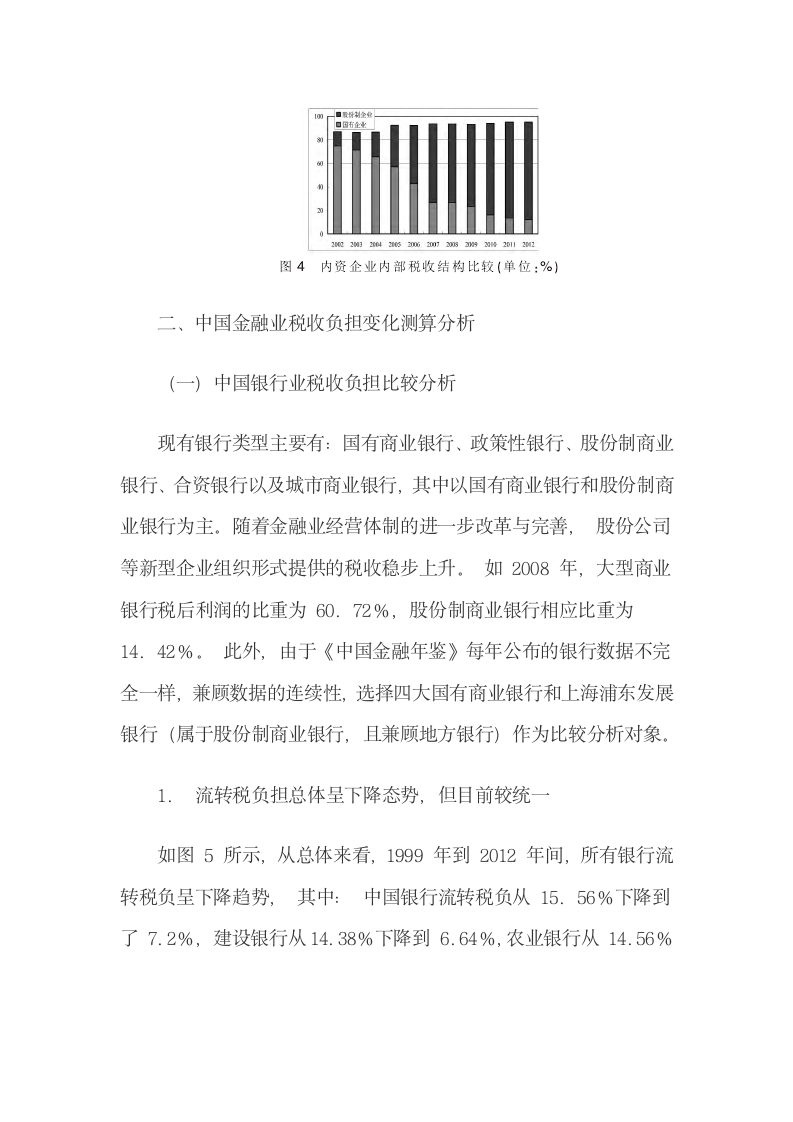 中国金融业税收负担变化测算、不利影响及改革建议.docx第6页