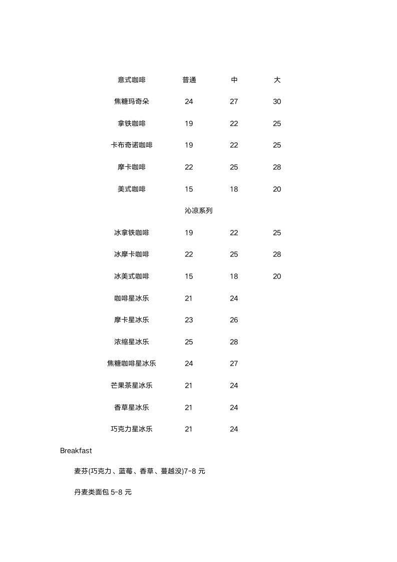 咖啡店创业策划书-含封面.docx第3页