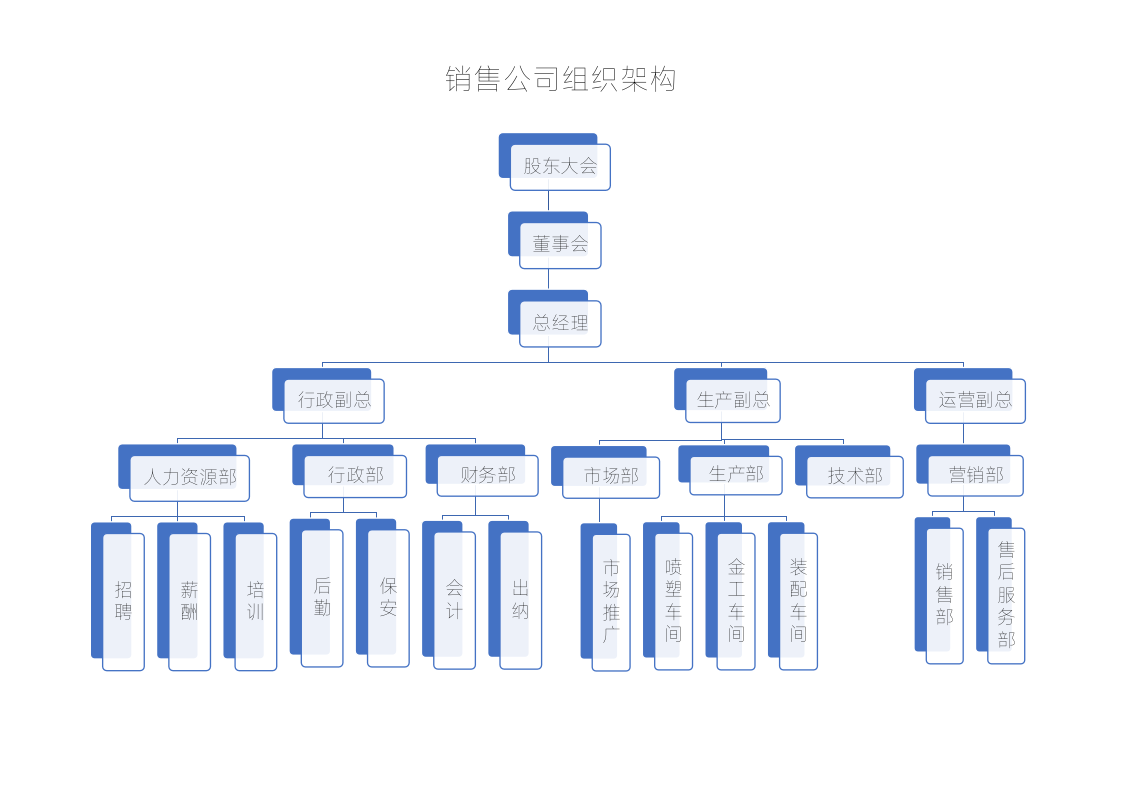 销售公司组织架构.docx