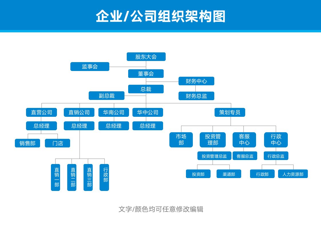 集团公司组织架构图.docx