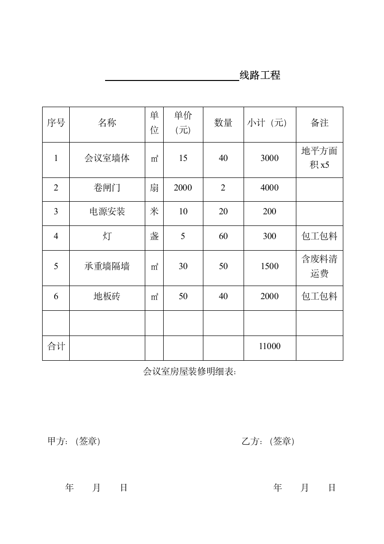 办公室装修合同.docx第5页