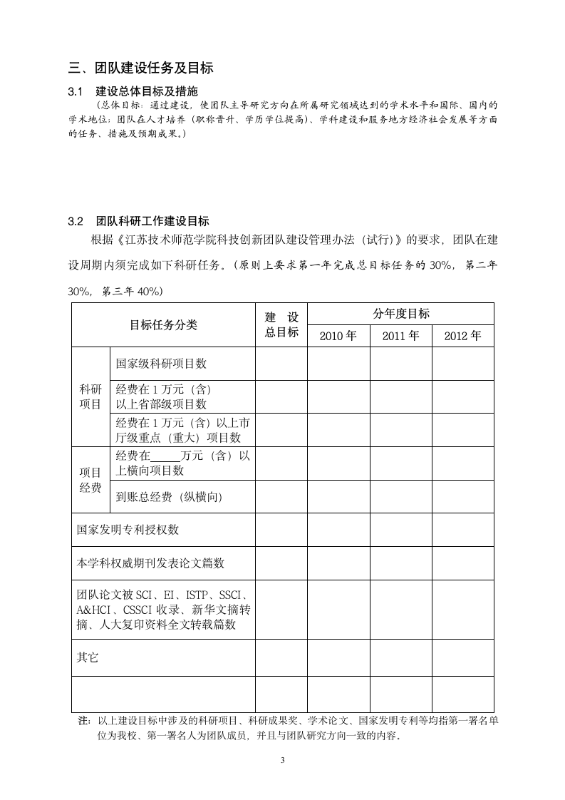 江苏技术师范学院：科技创新团队建设项目计划任务书第4页