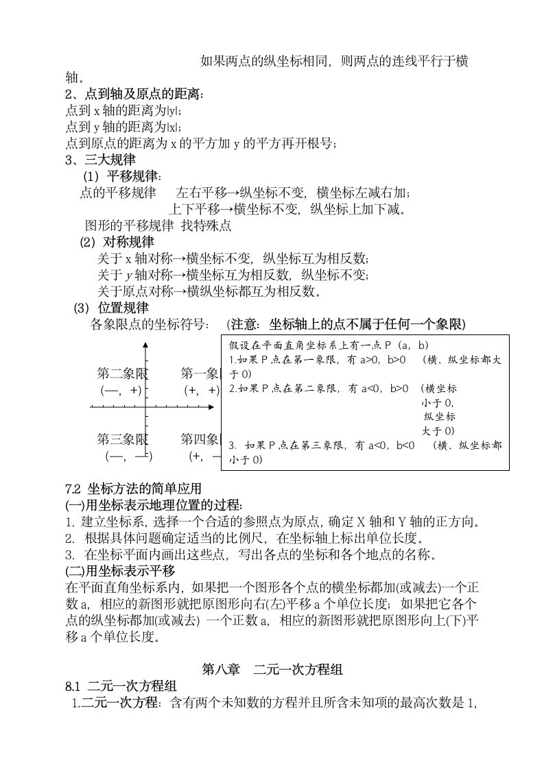 人教版七年级数学下册知识点.docx第8页