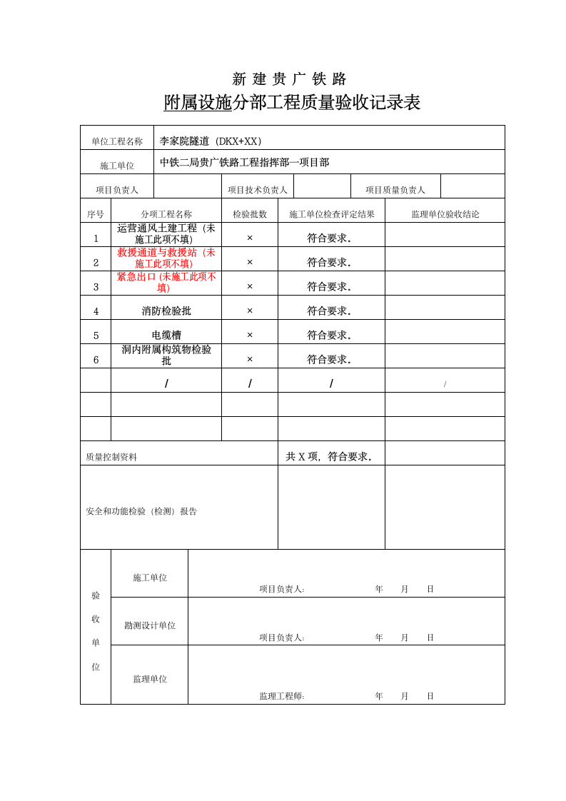 隧道分部工程质量验收表.doc第10页