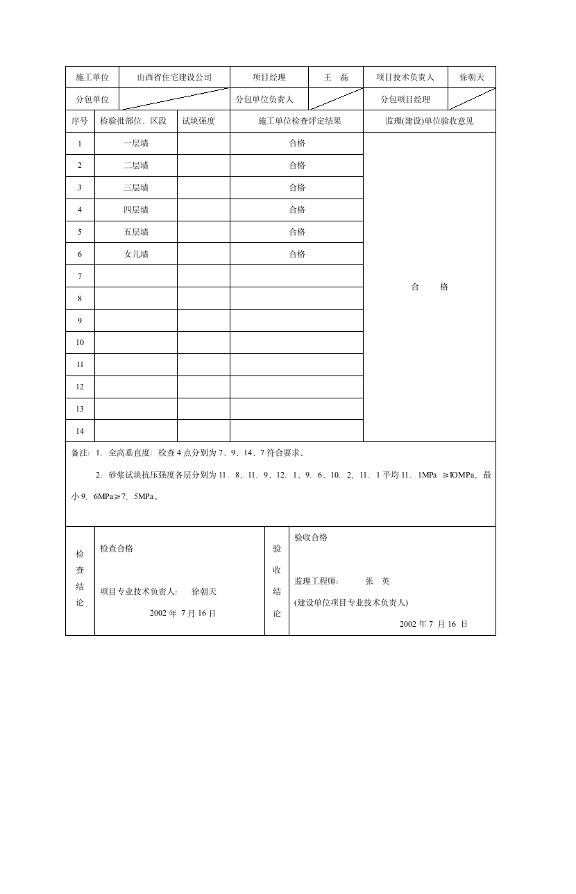 分项工程质量验收记录.doc第4页