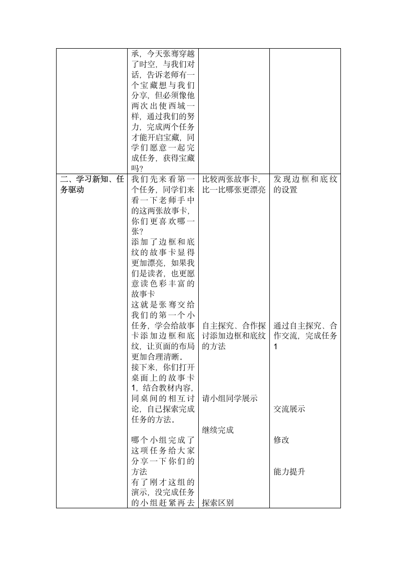 中图版五年级全册信息技术 4.4.1页面布局要合理 教案.doc第2页