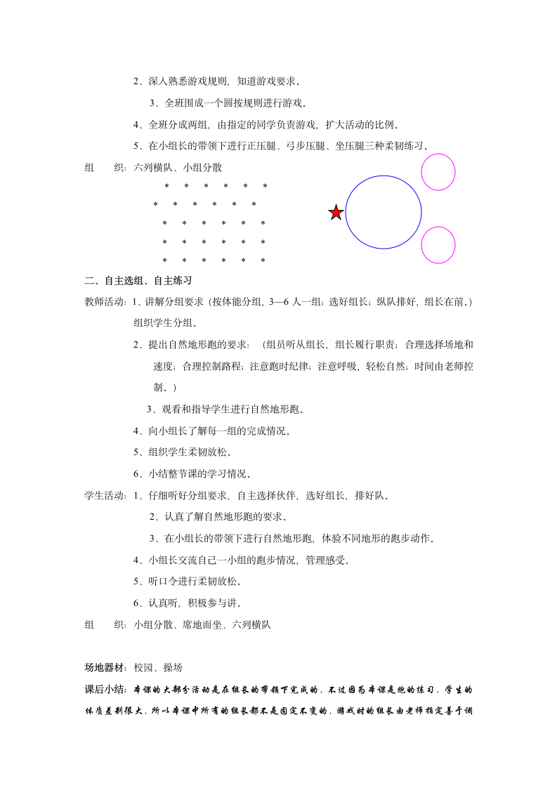 六年级下学期体育教案.doc第6页