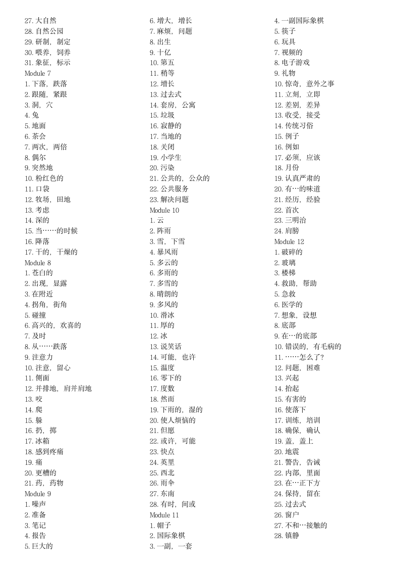 八年级上册单词默写版.doc第2页