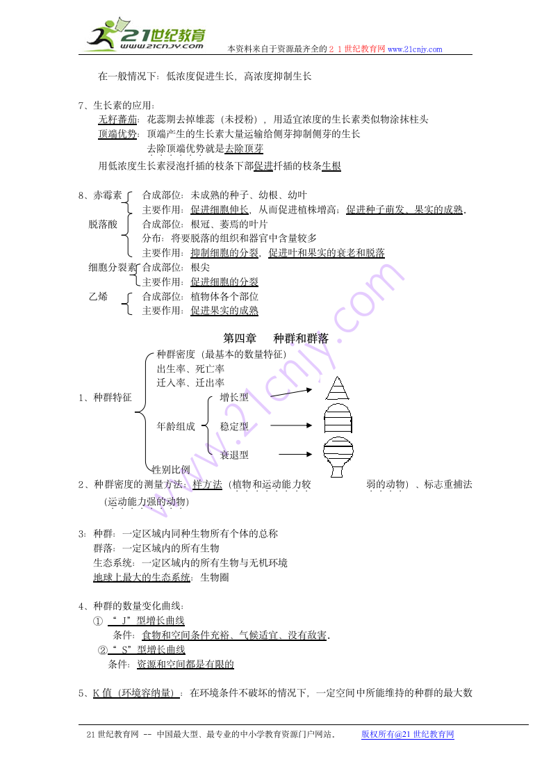 生物：必修3知识点.doc第5页