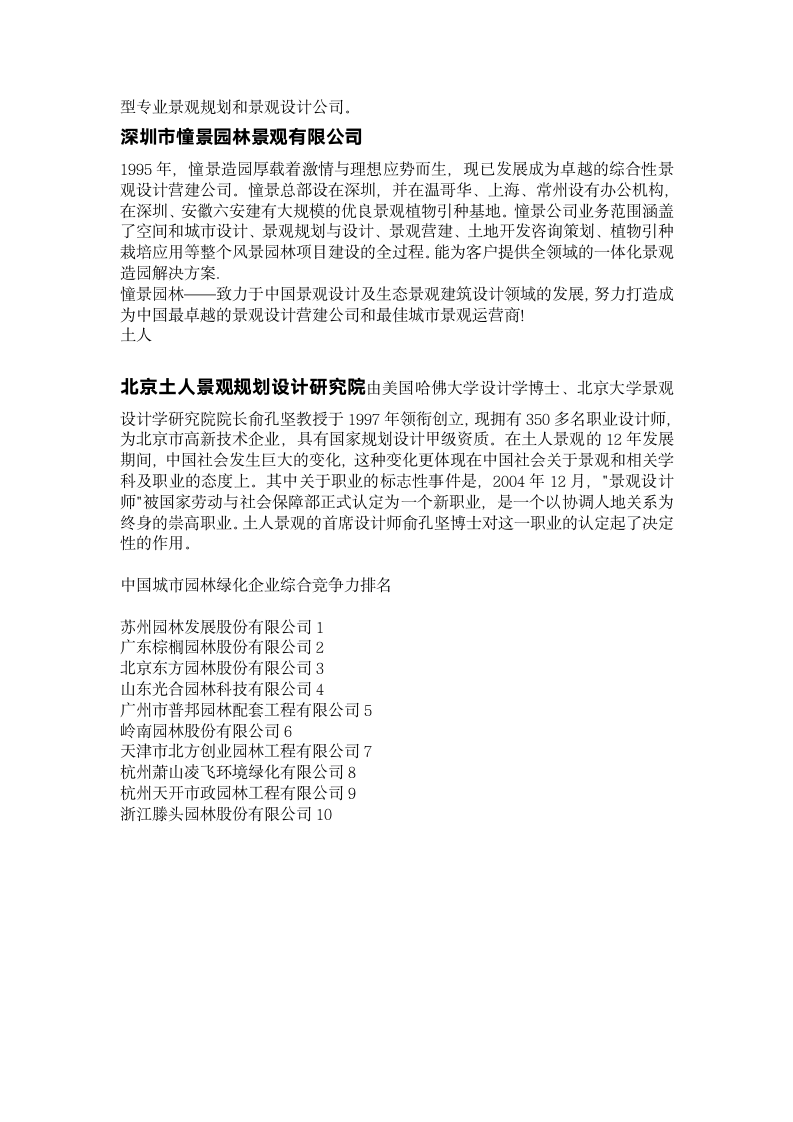 中国国内排名前十的园林景观设计事务所.doc第2页