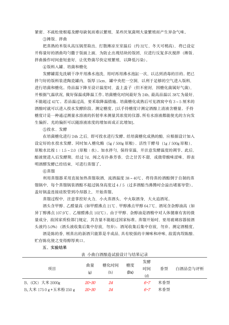 2013 酒精工艺学实验 南阳师范学院第6页