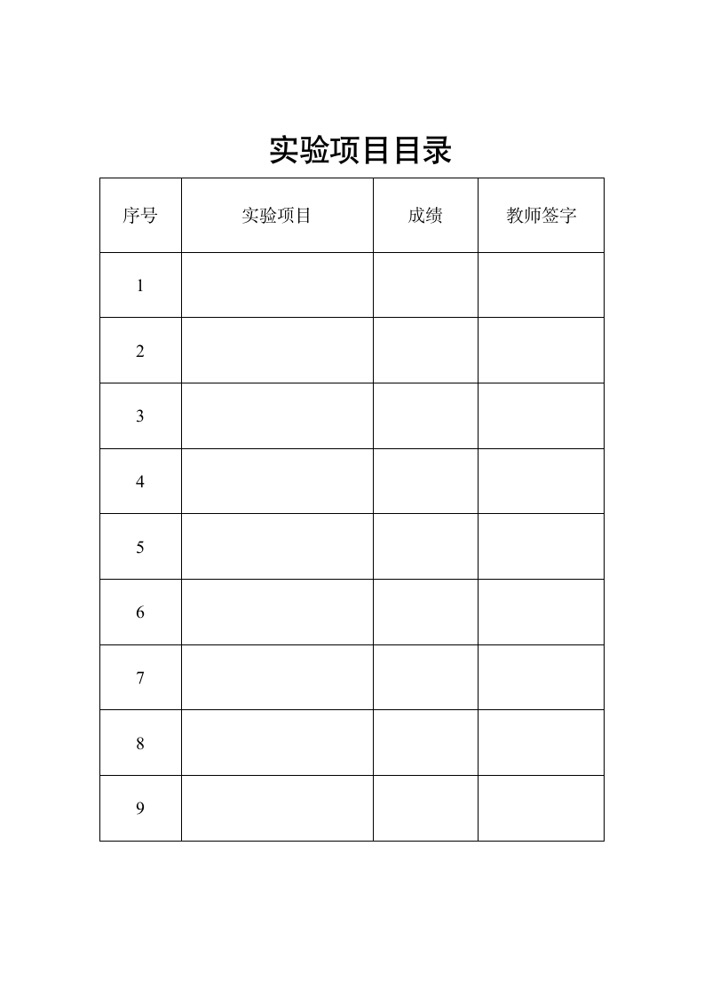 实验报告册绍兴文理学院第2页